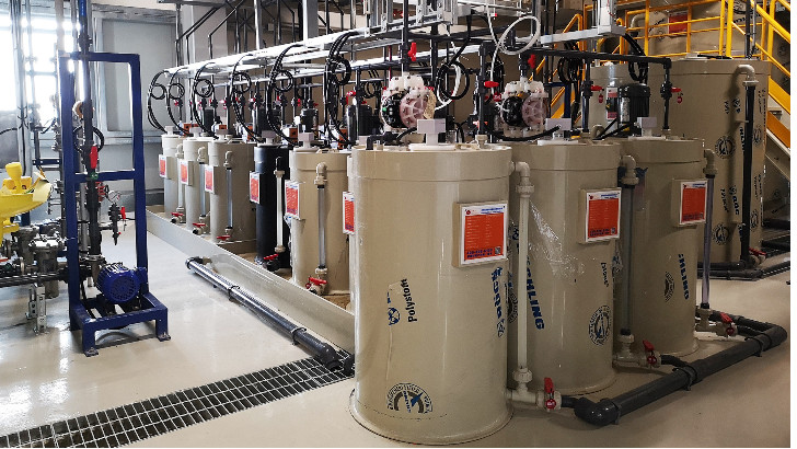 工業廢水零排放設備各部分處理效果